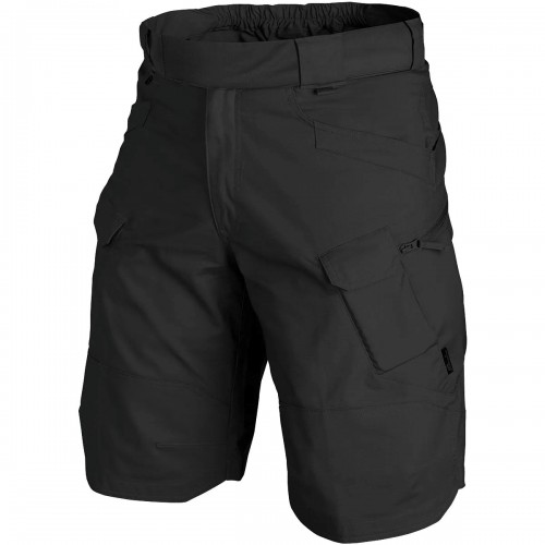 UTS Shorts 11 - PolyCotton Stretch Ripstop - Black UTS Shorts 11 - PolyCotton Stretch Ripstop - Black, Civvy look